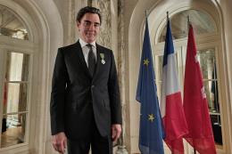 Selçuk Tümay’a Fransa Hükümeti'nden Şövalye Liyakat Nişanı 